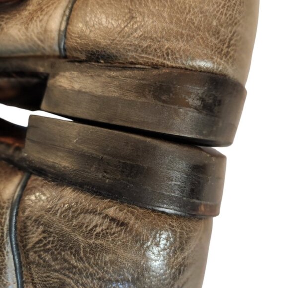 Boulet Canada Vintage pull-on leather boots size 10.5 M - Picture 7 of 11